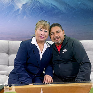 Vicente Rojas L. e Isabel López E.